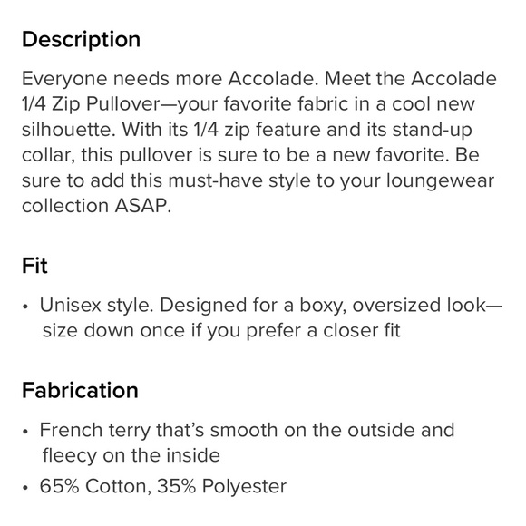 ALO Yoga Women's Navy Half-Zip: willing to trade if someone has a medium - Picture 4 of 4